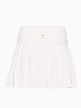 GOLDEN ARITZIA MoveTech Cheeky Score Skirt $70 #116732 Pleated Athletic Skirt S